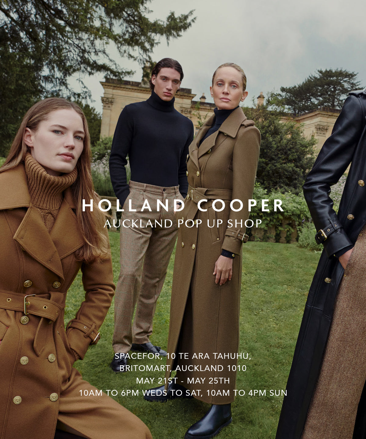 Auckland Holland Cooper Pop Up Shop