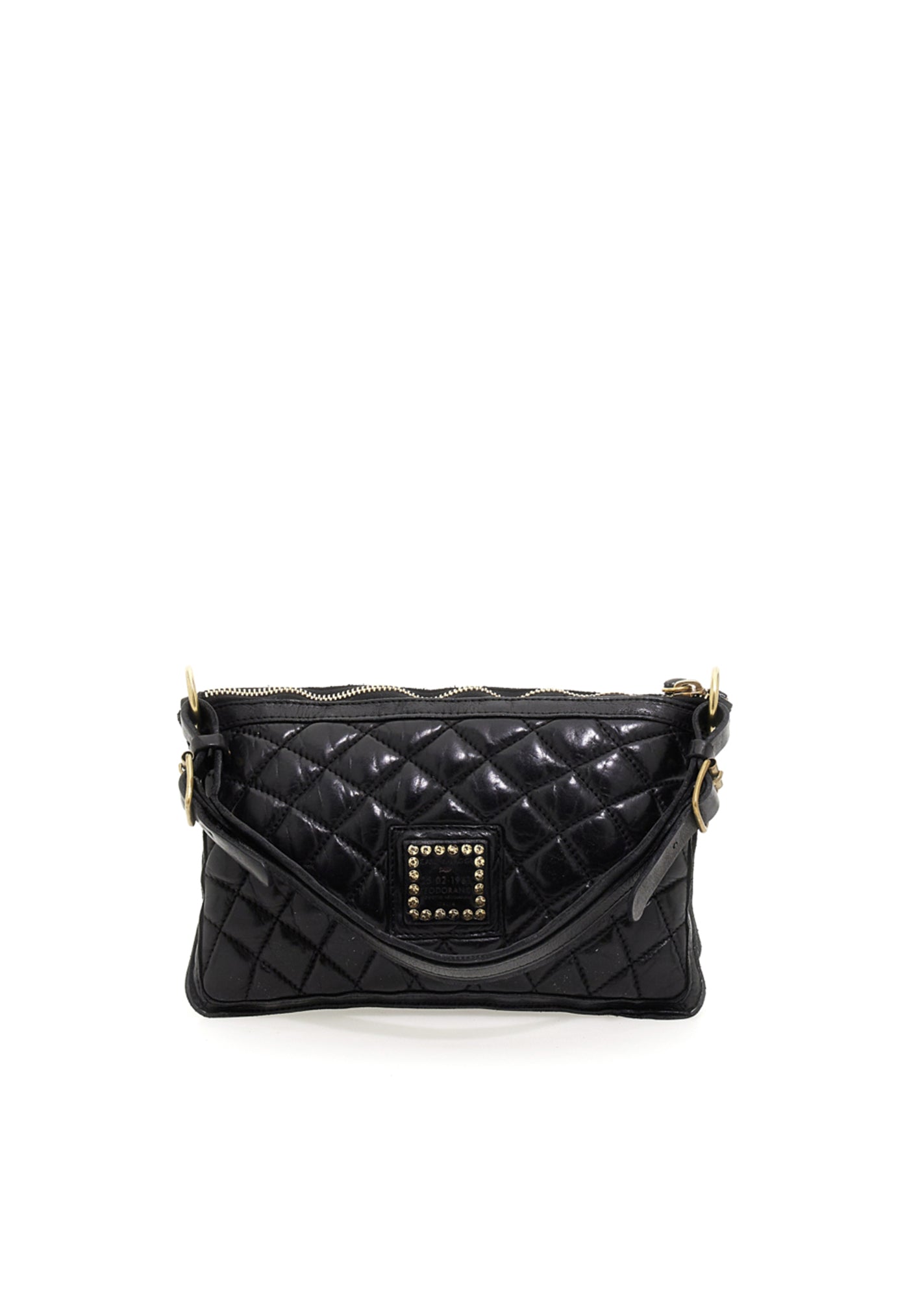 Small Quilted Pochette - Black sold by Angel Divine