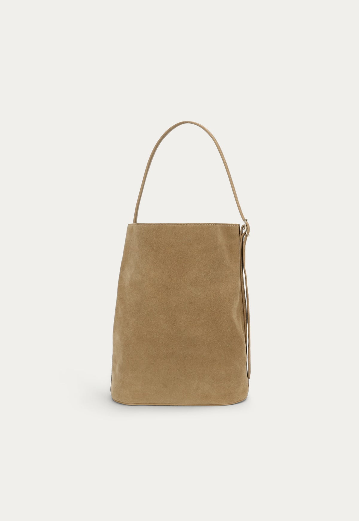 Clippity Tote - Oat Suede