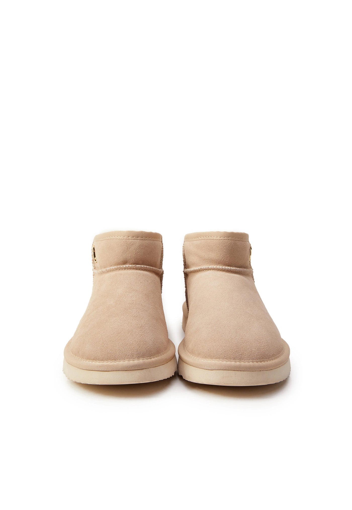 Ultra Mini Shearling Boot - Oyster sold by Angel Divine