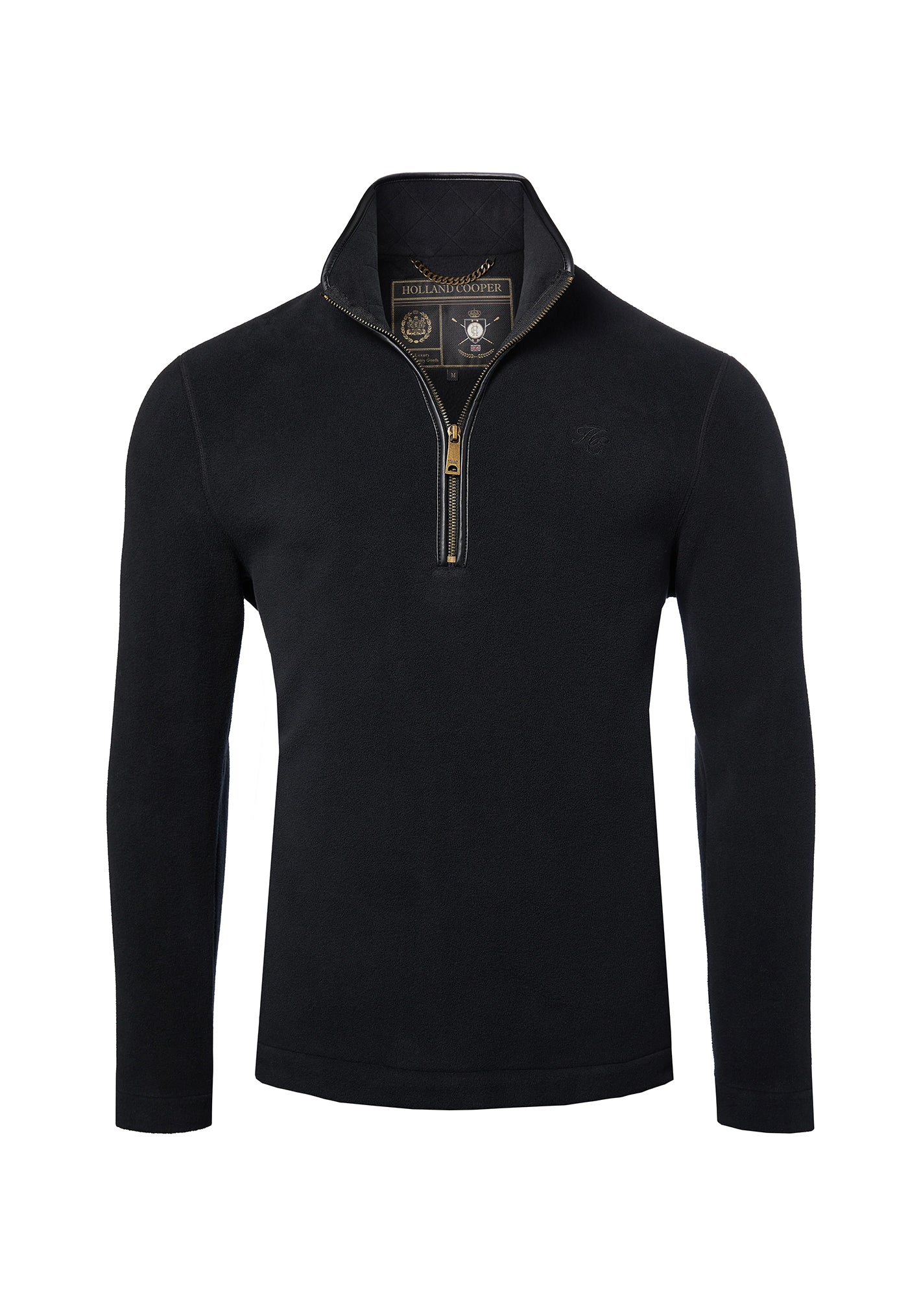 Men's Country Fleece Quarter Zip - Black