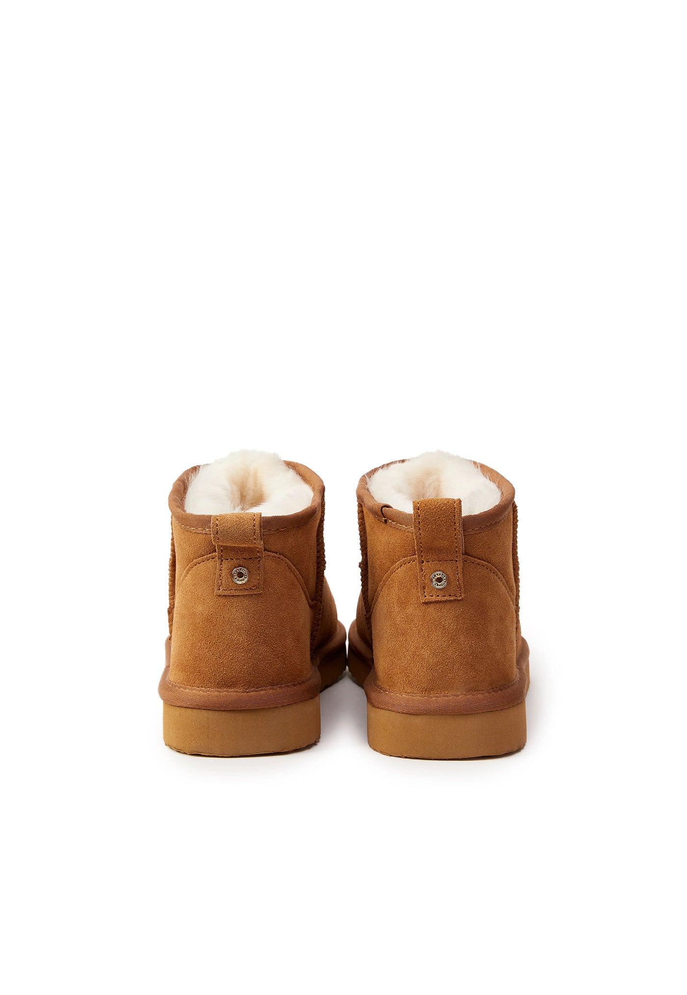 Ultra Mini Shearling Boot - Tan sold by Angel Divine