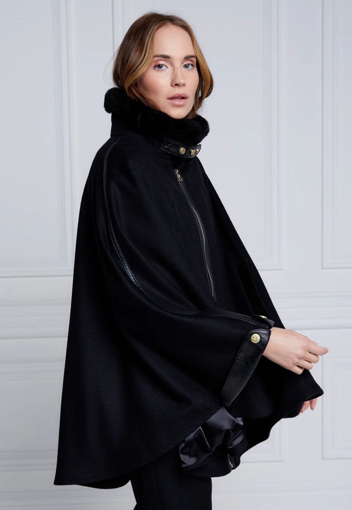 Chiltern Cape - Soft Black sold by Angel Divine