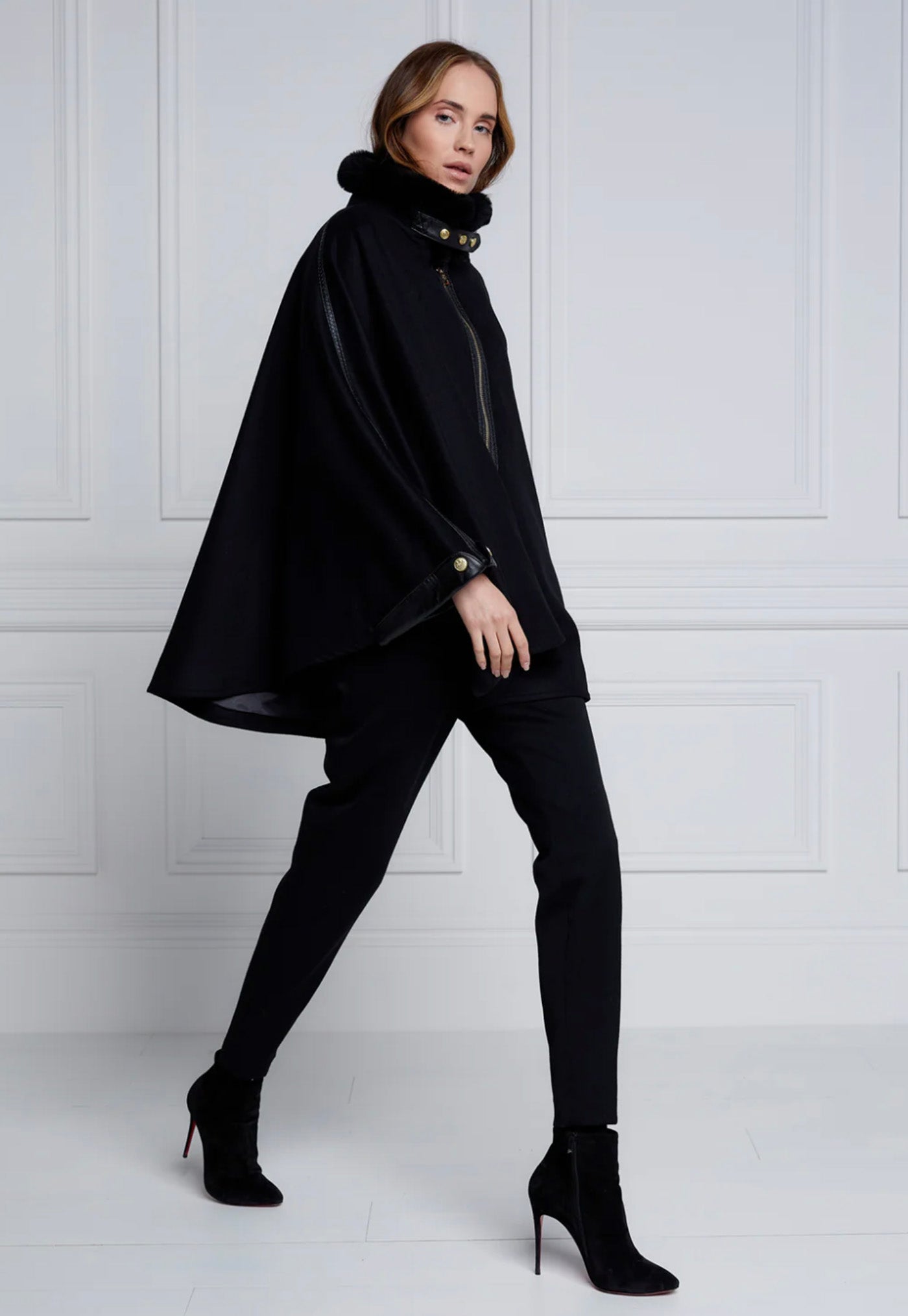 Chiltern Cape - Soft Black sold by Angel Divine