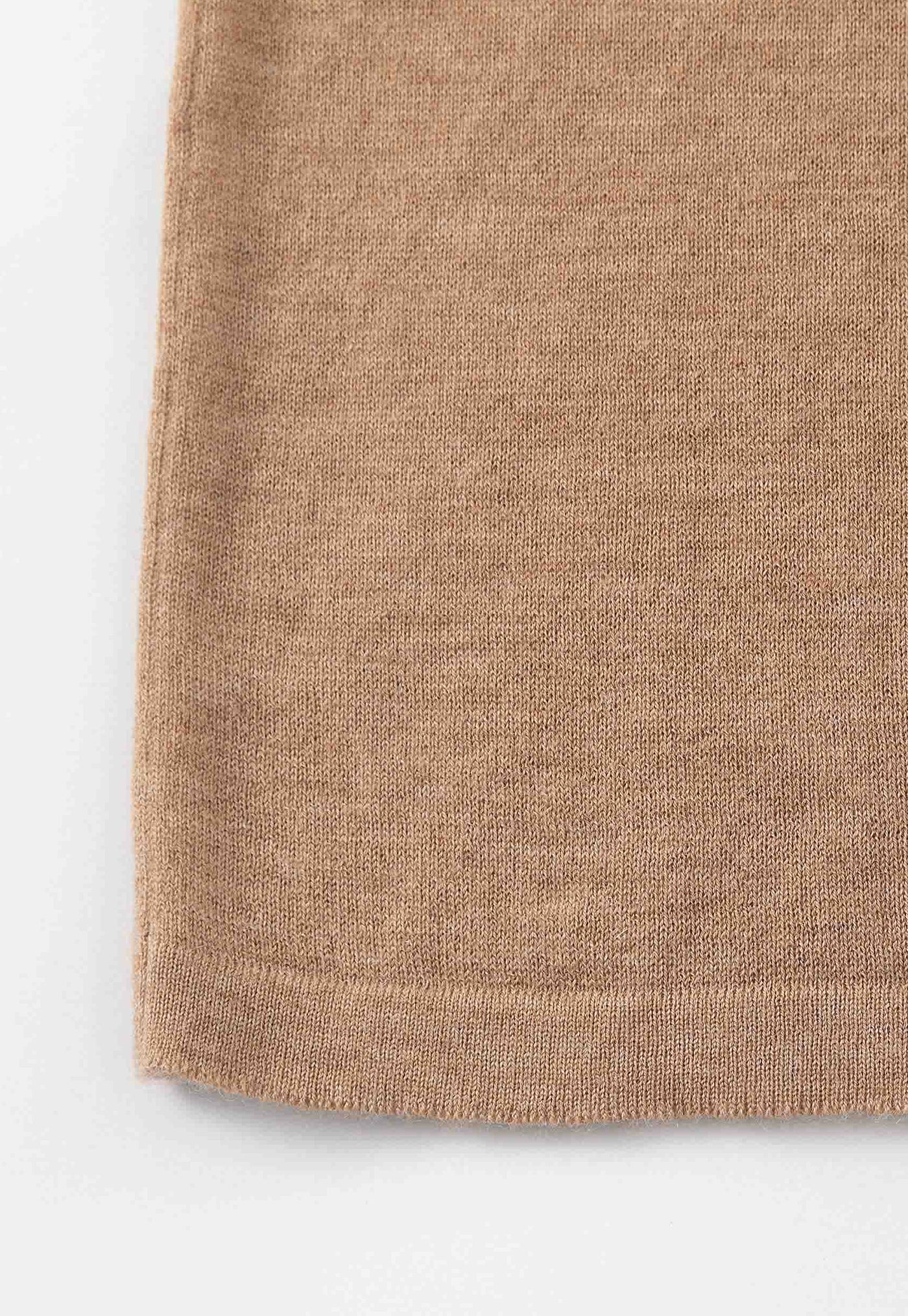 N.33 Wool/Cashmere Bell Sleeve Crew - Nutmeg sold by Angel Divine