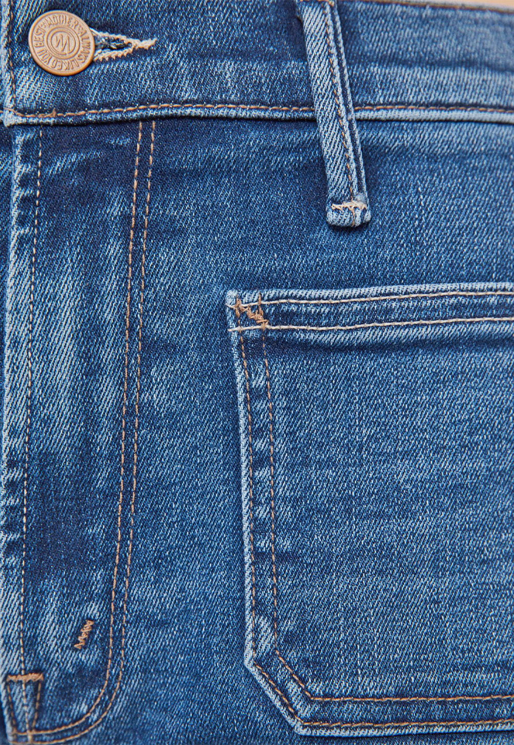 Patch Pocket Mid Rise Maven Ankle - Let's Split