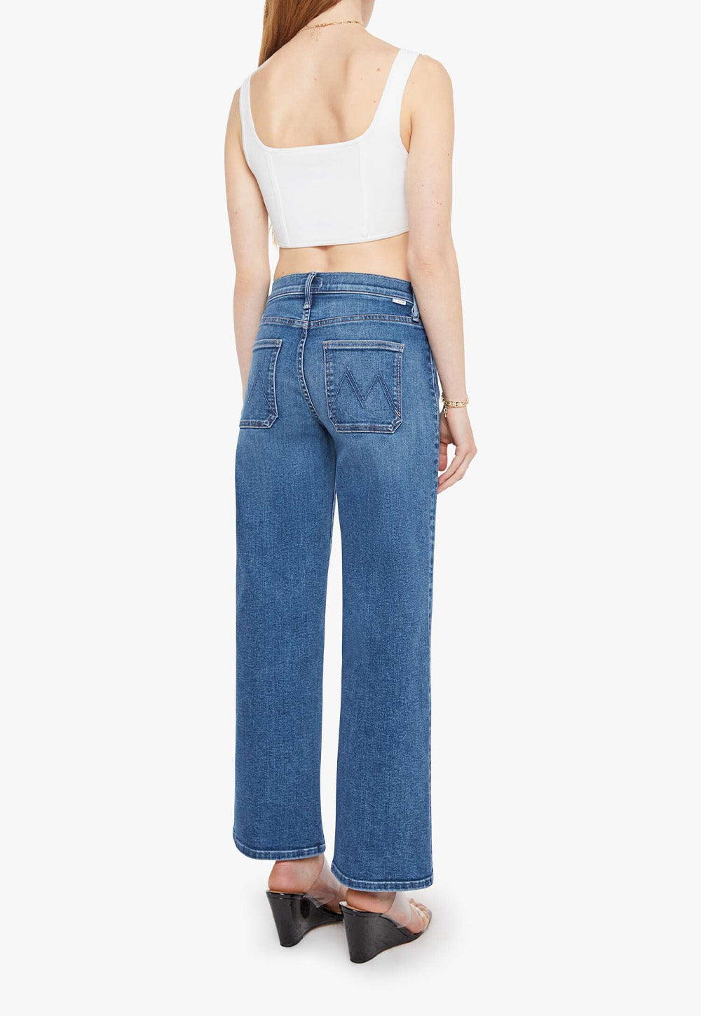 Patch Pocket Mid Rise Maven Ankle - Let's Split