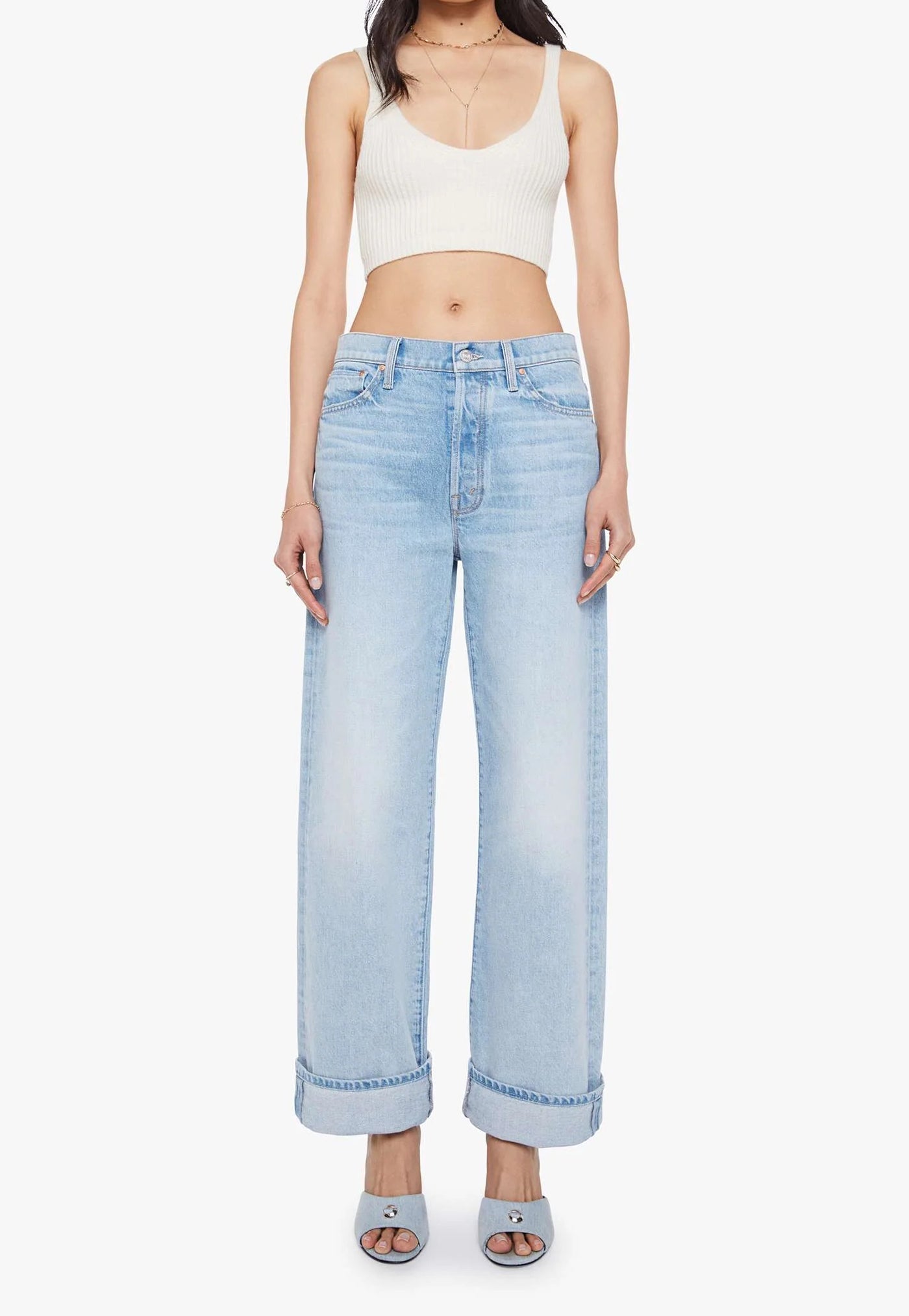 The Dodger Button Hover Cuff - I Could Care Less