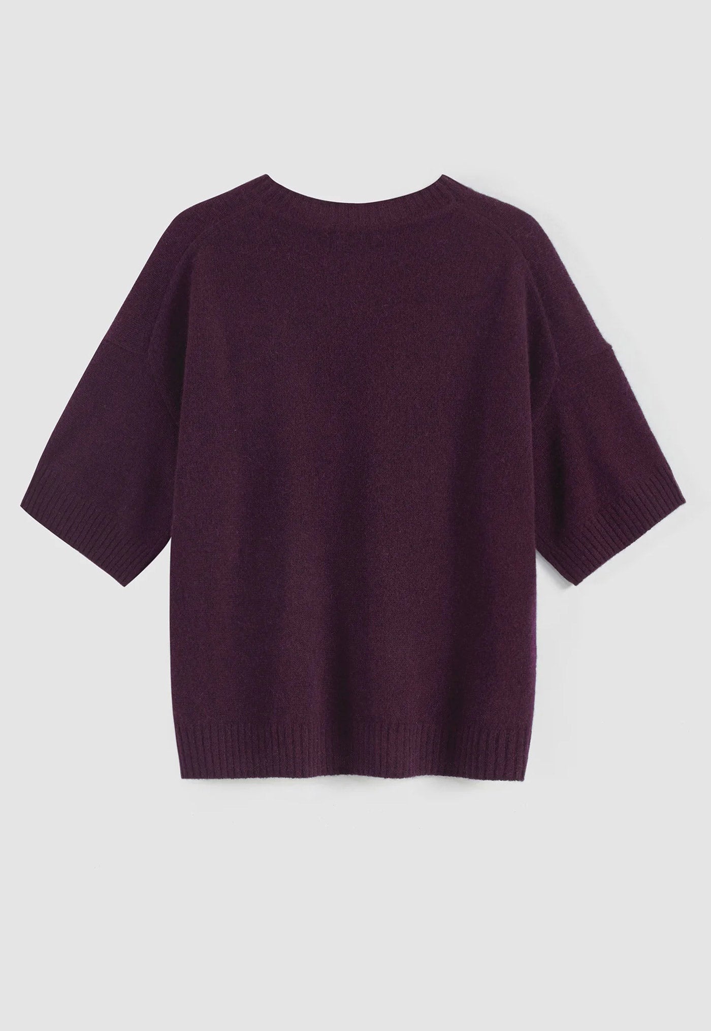 273 Cashmere Featherweight Top - Merlot