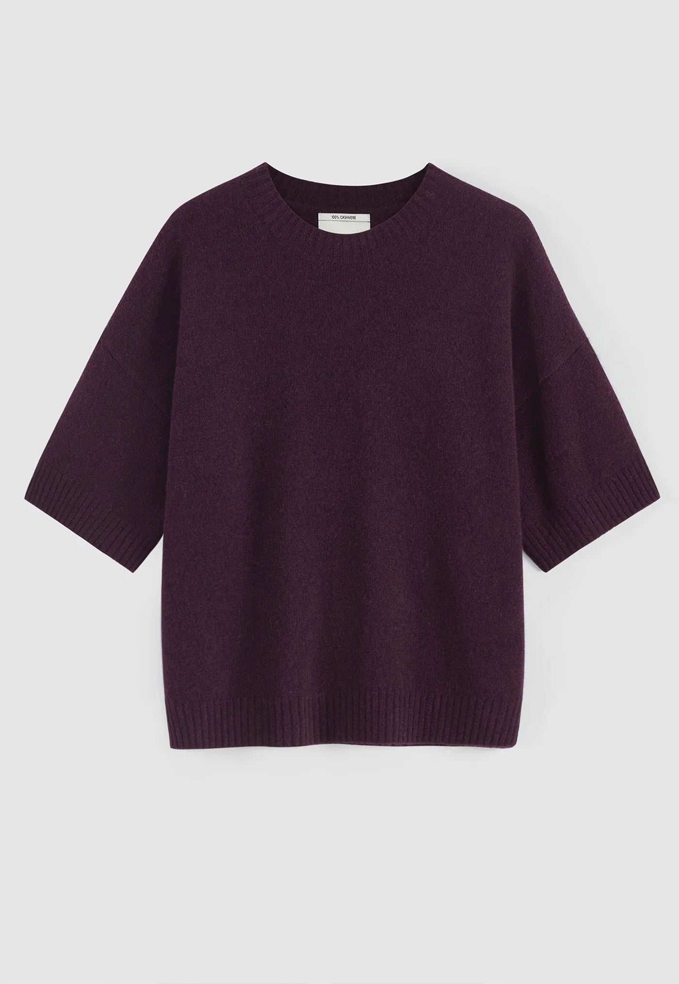 273 Cashmere Featherweight Top - Merlot