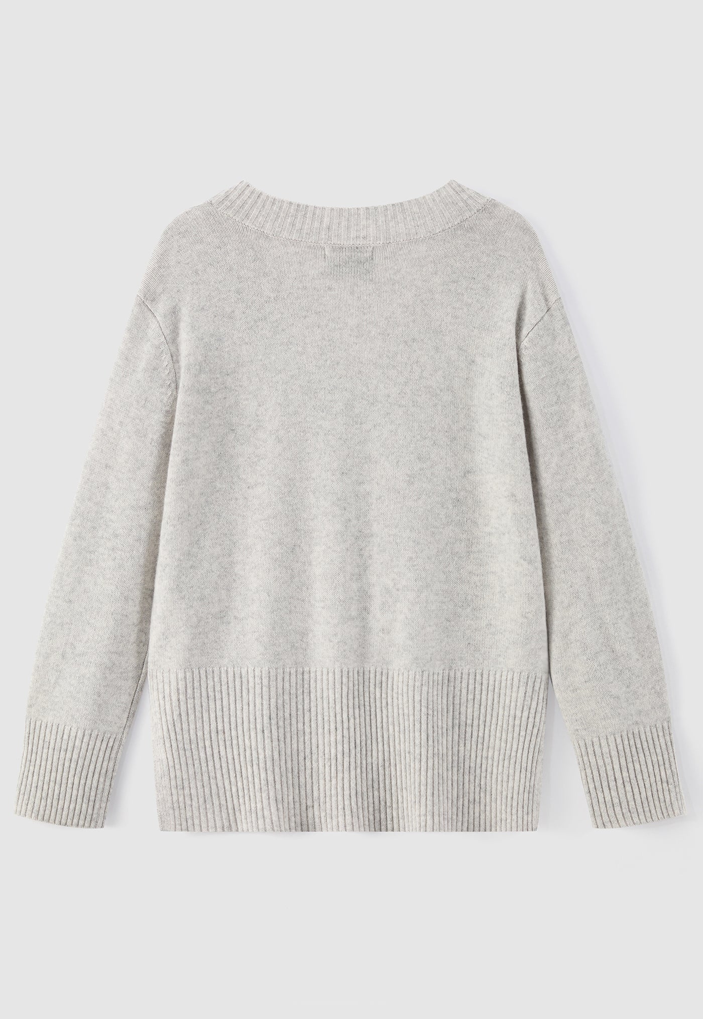 374 Classics V Neck - Polar Grey