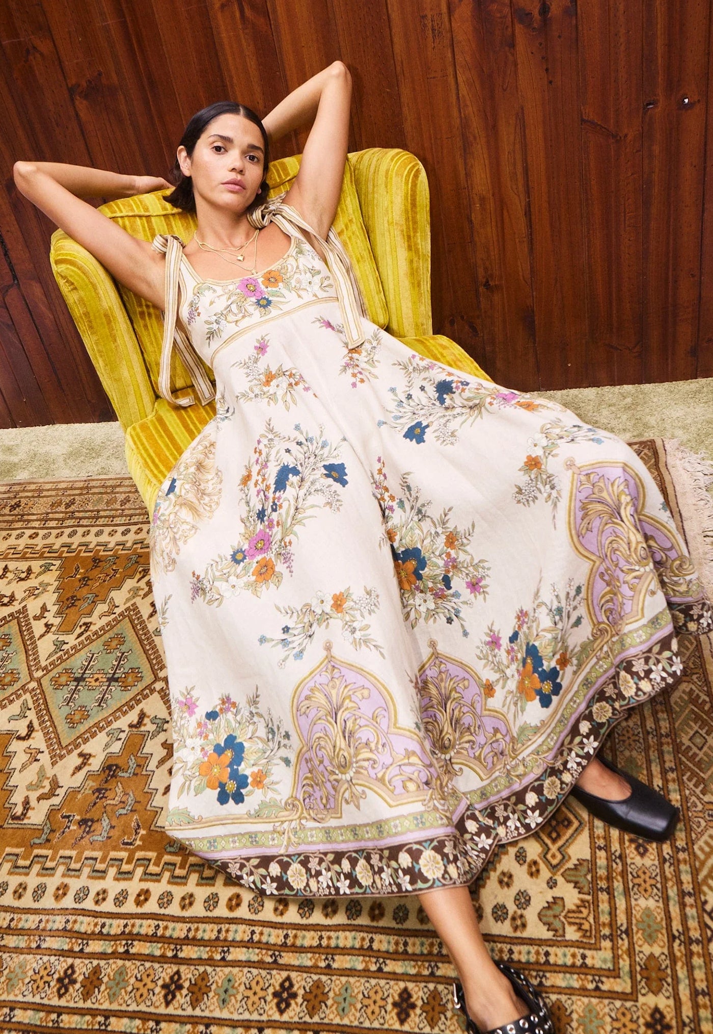 Antoinette Ballet Sundress - Cream