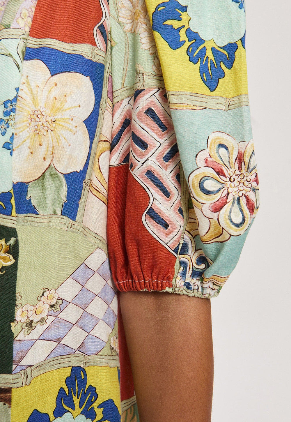 Bianca Midi Dress - Multi