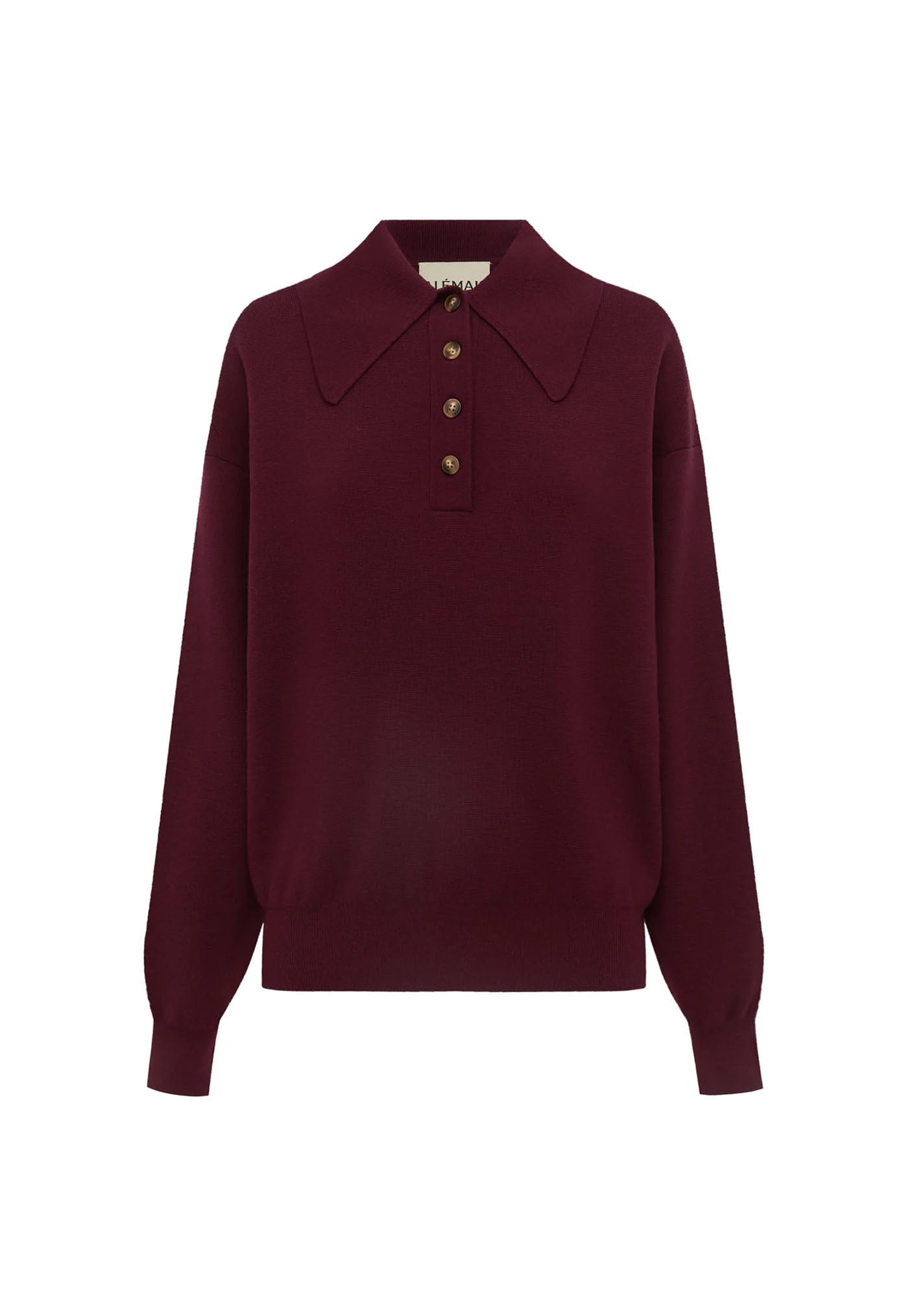 Claudia Plum Knit Polo
