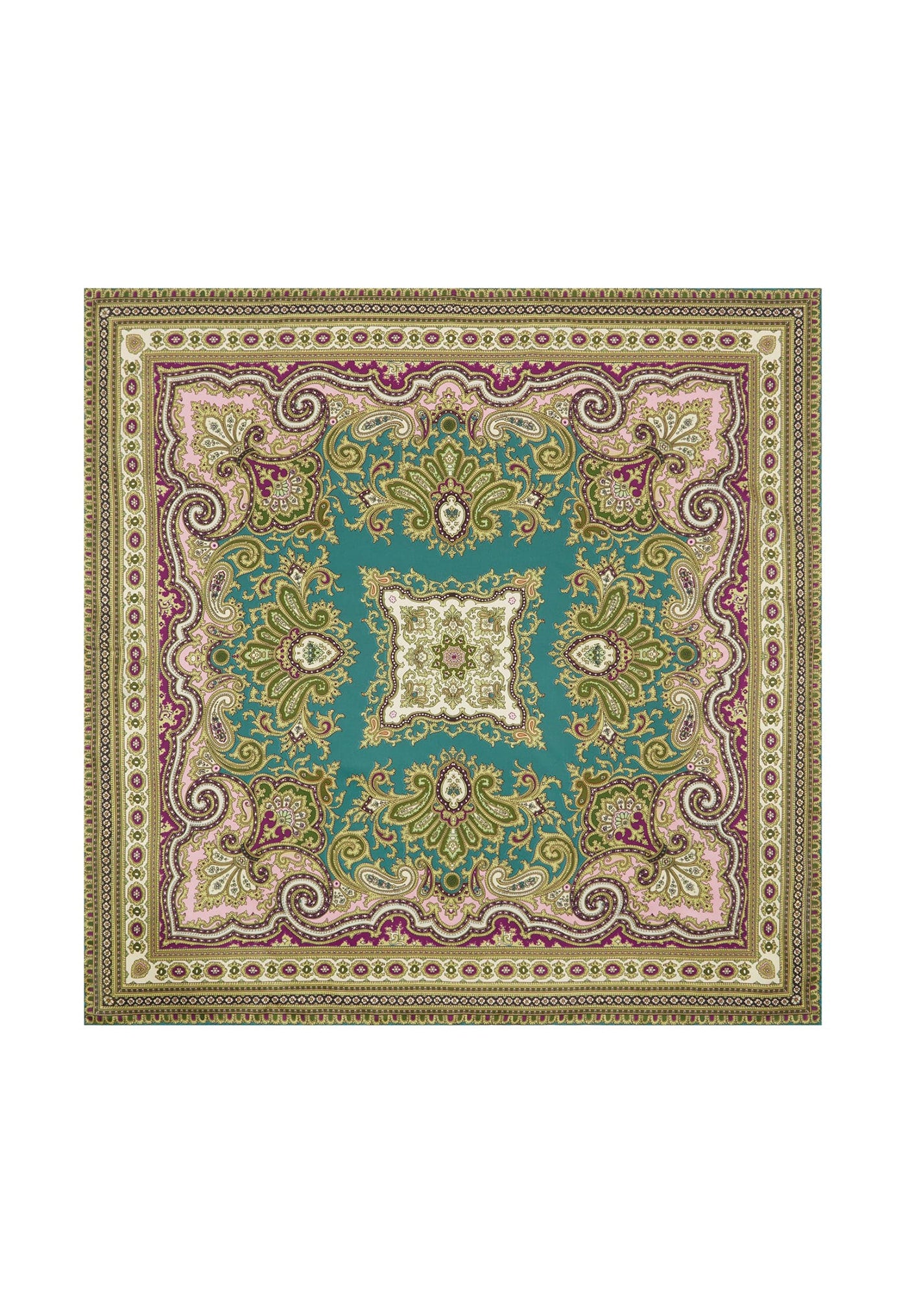 Clemenza Silk Scarf - Multi