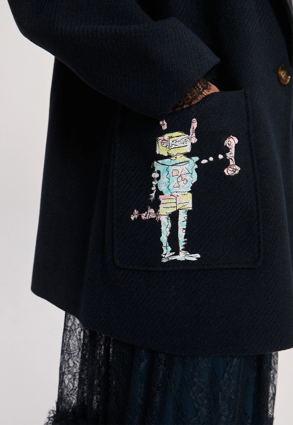 Court Peacoat - Navy