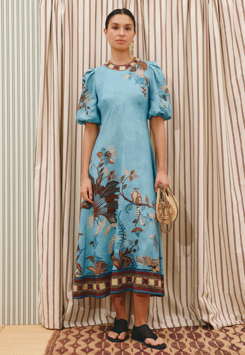 Georgie Midi Dress - Multi