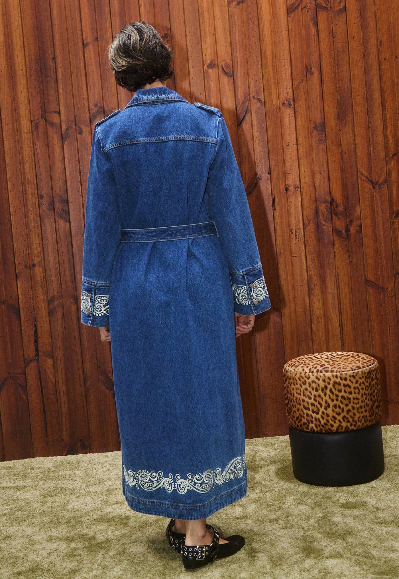 Jacones Denim Shirtdress - Indigo