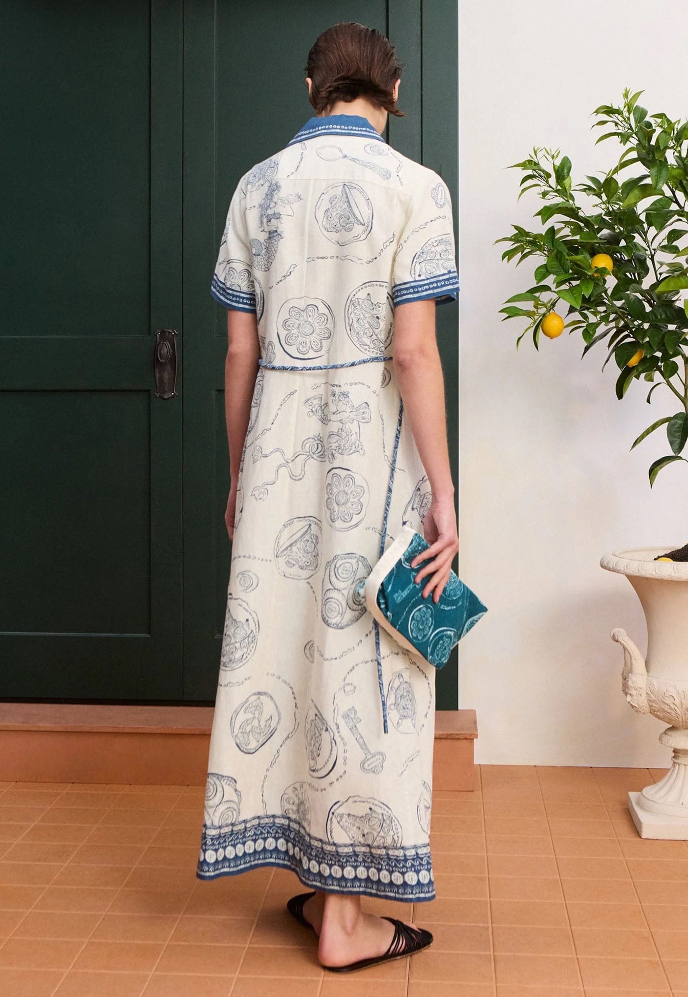 Lucky Shirt Dress - Ivory