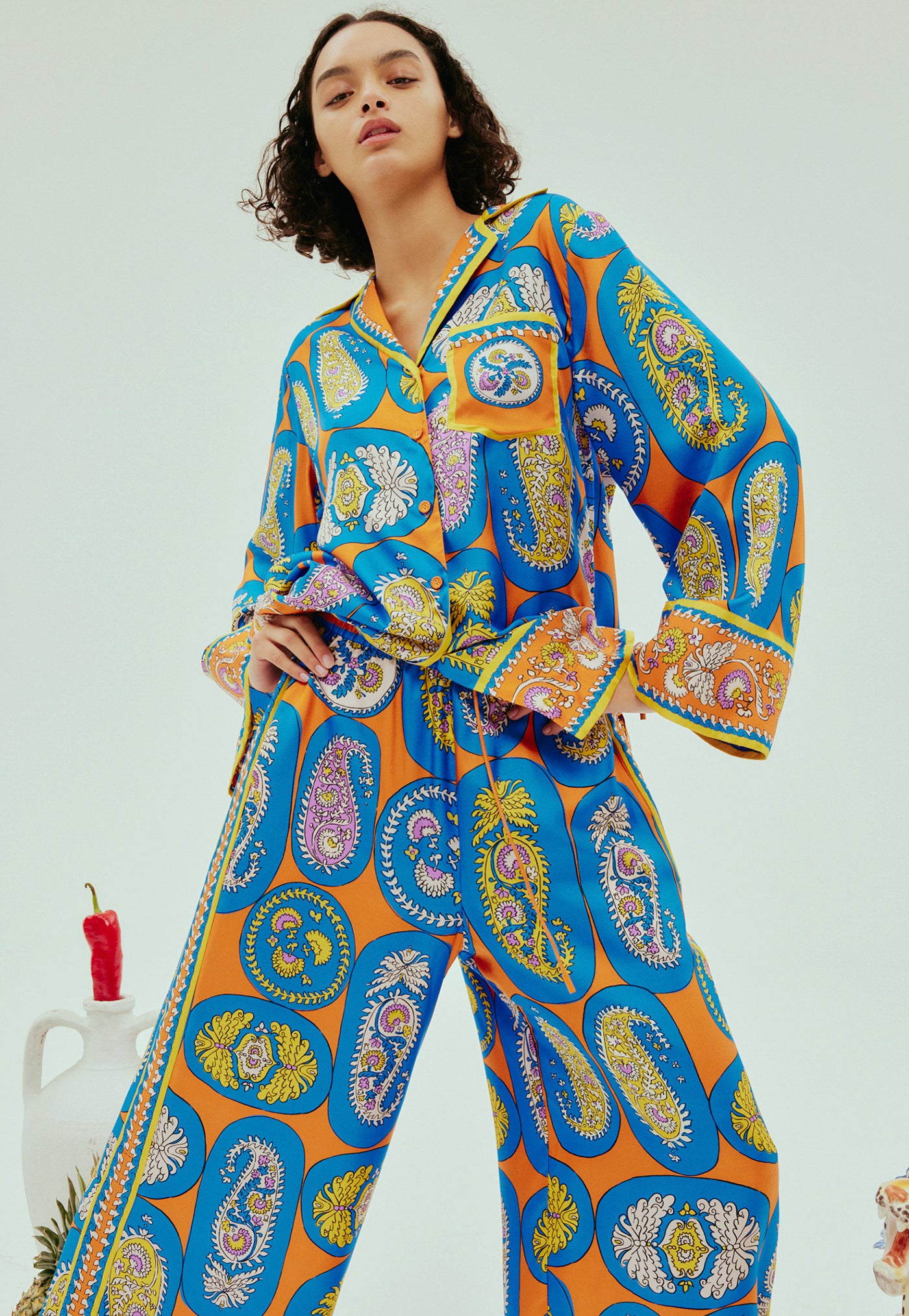 Luis Shirt - Tangerine