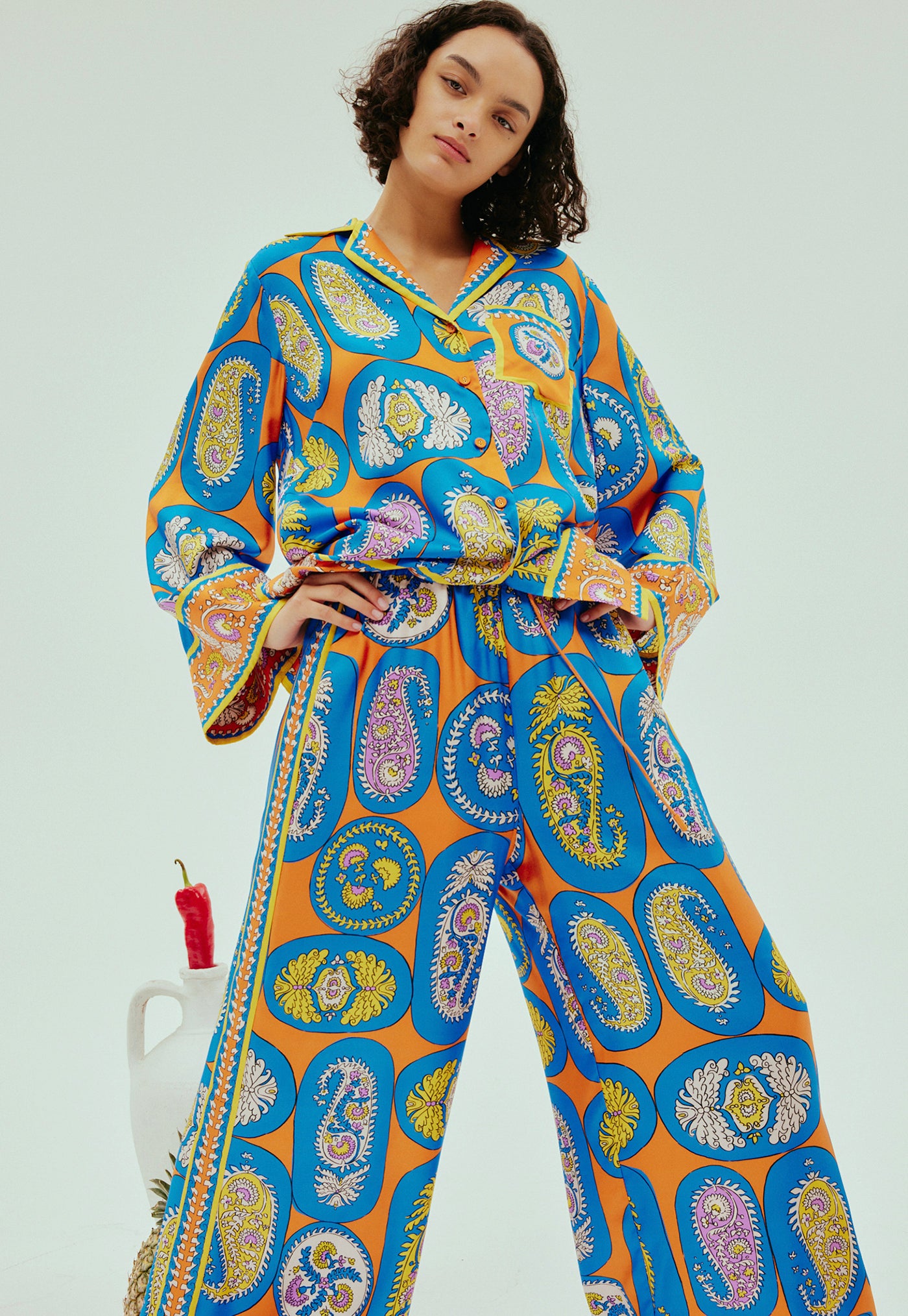 Luis Shirt - Tangerine