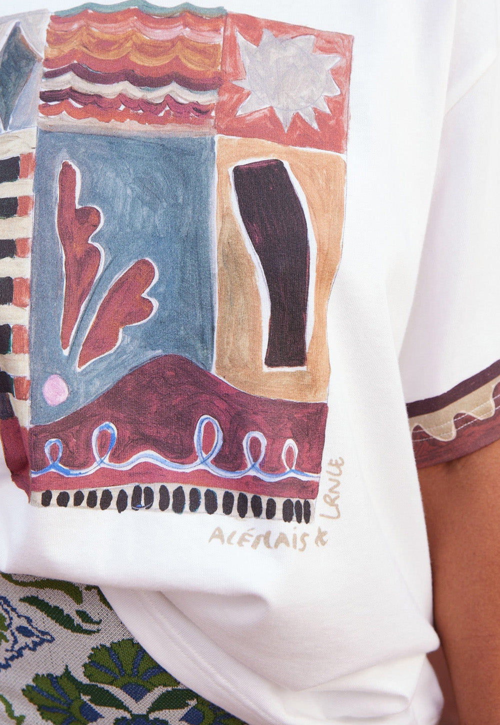Michelle Classic Tee - Cream
