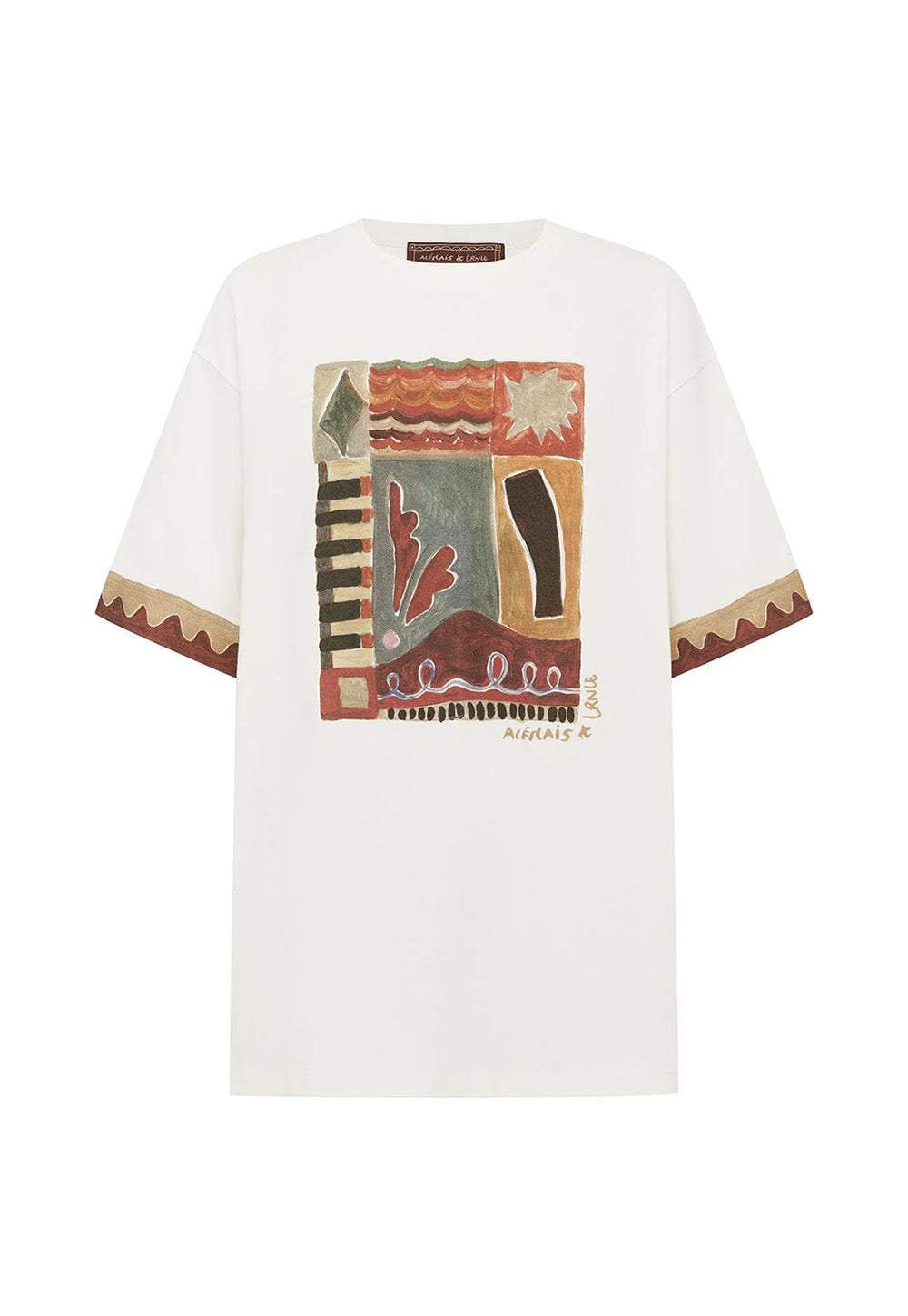 Michelle Classic Tee - Cream