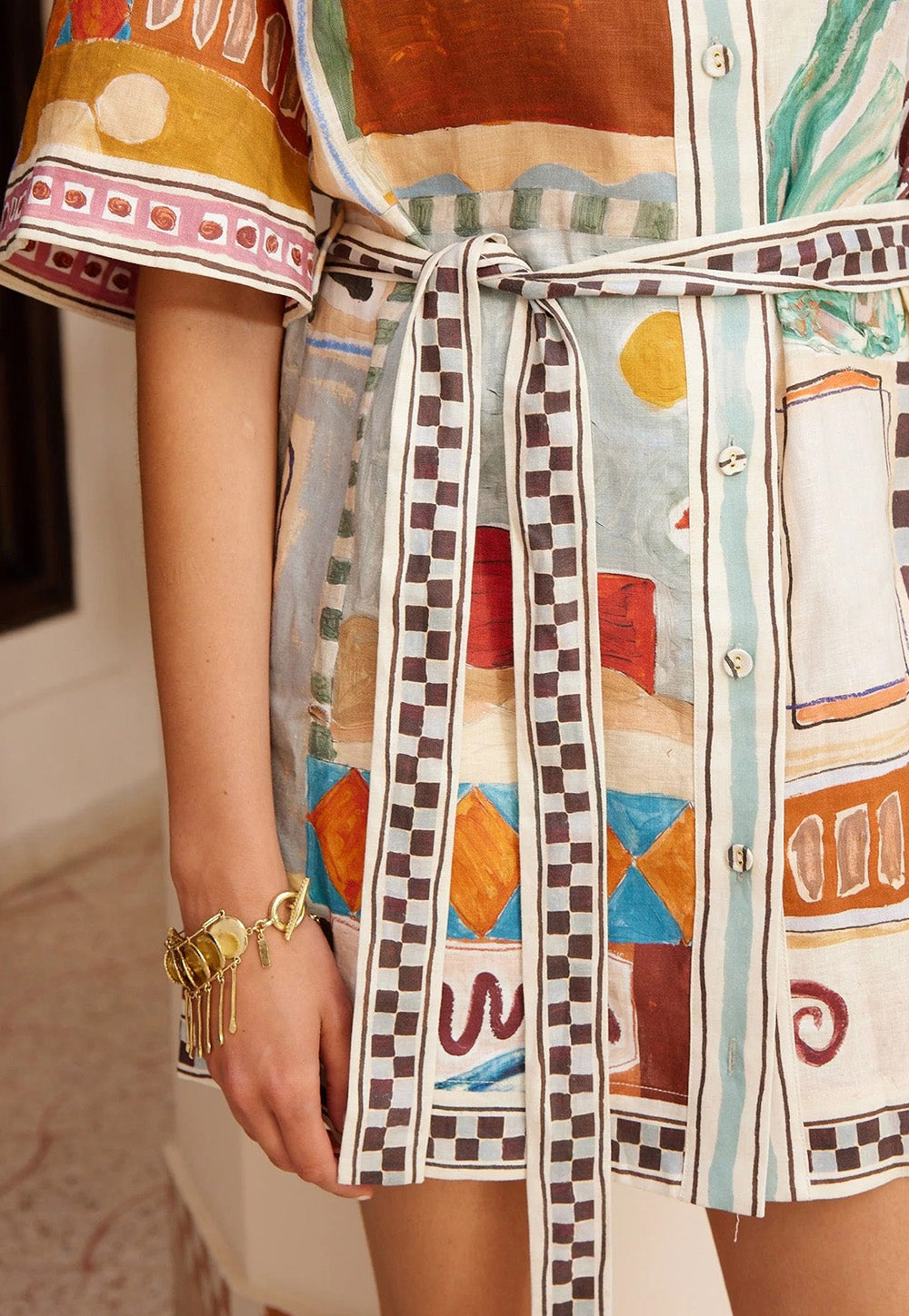 Michelle Mini Dress - Multi