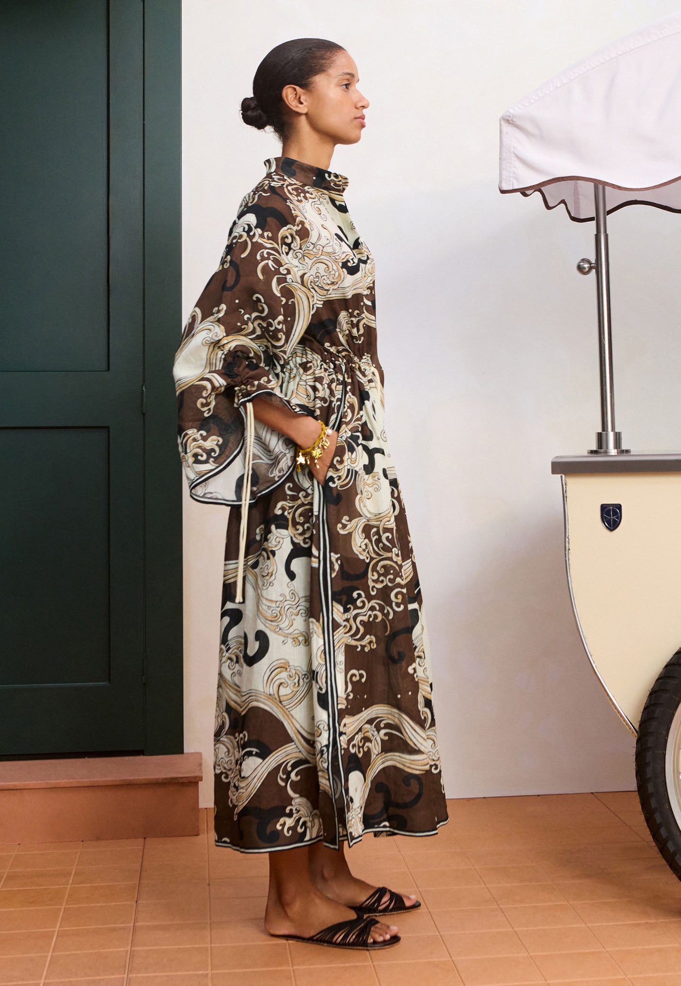 Otis Shirt Dress - Chocolate
