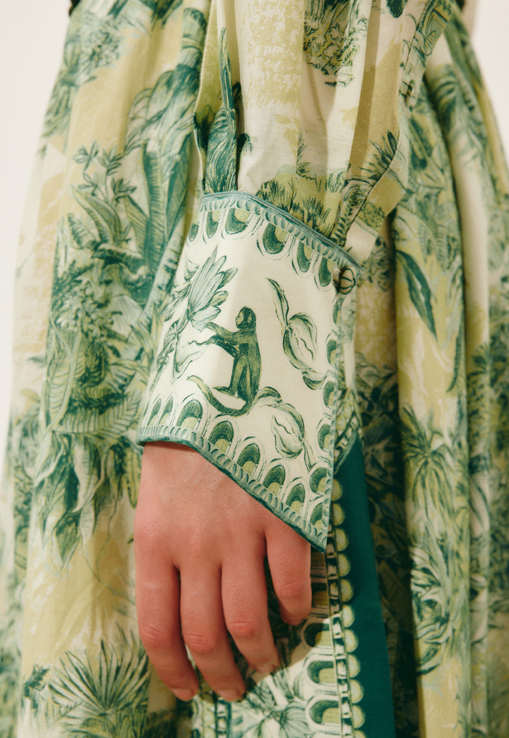 Sara Shirtdress - Green