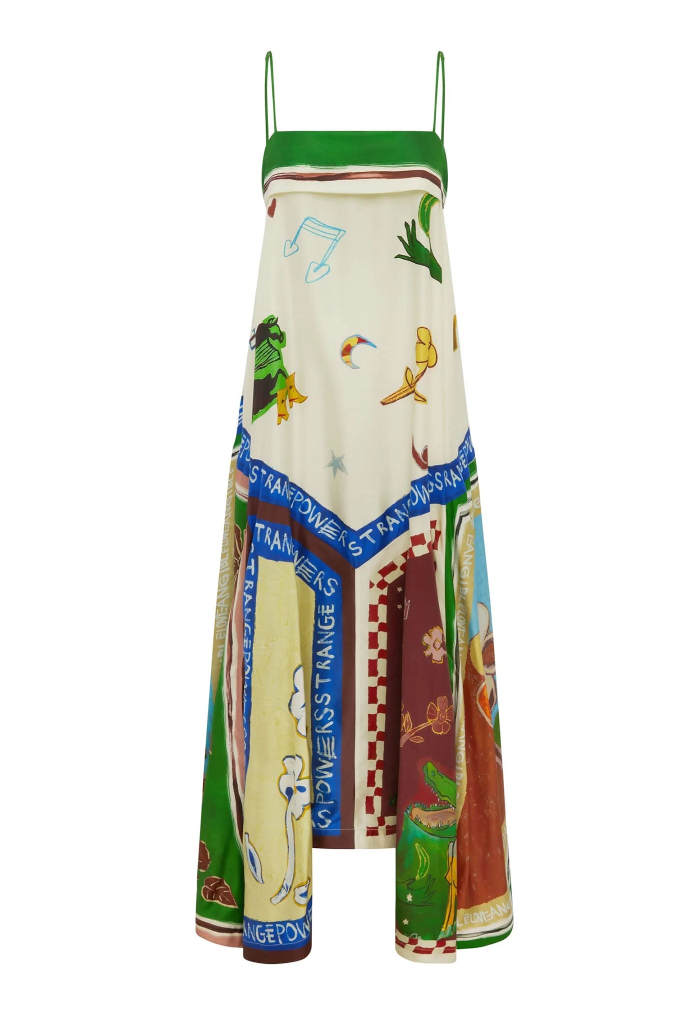 Tangible Love Silk Midi Dress
