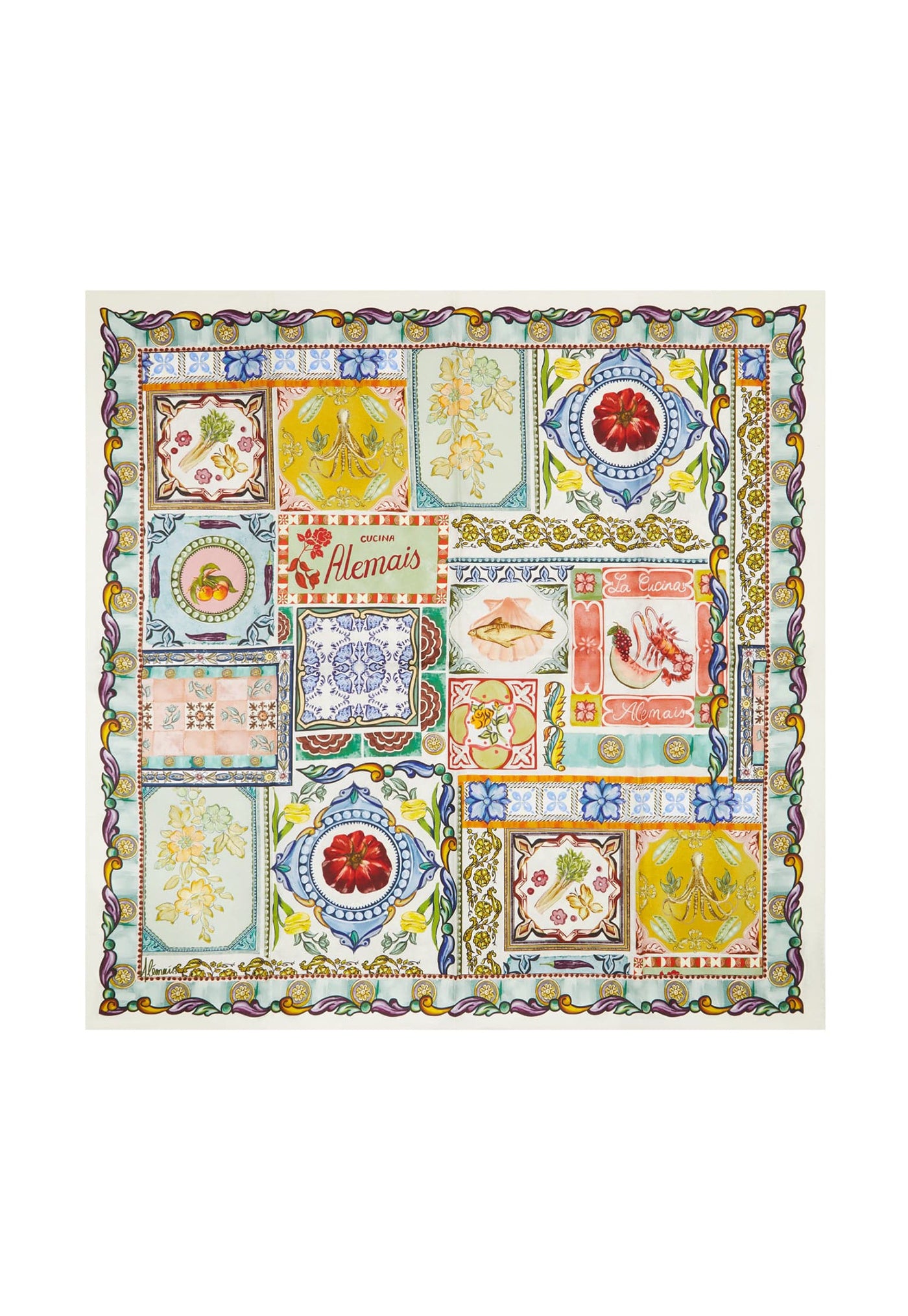 Tommasina Silk Scarf - Multi