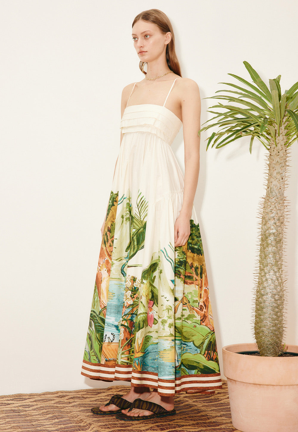 Toucan Tango Midi Dress - Multi