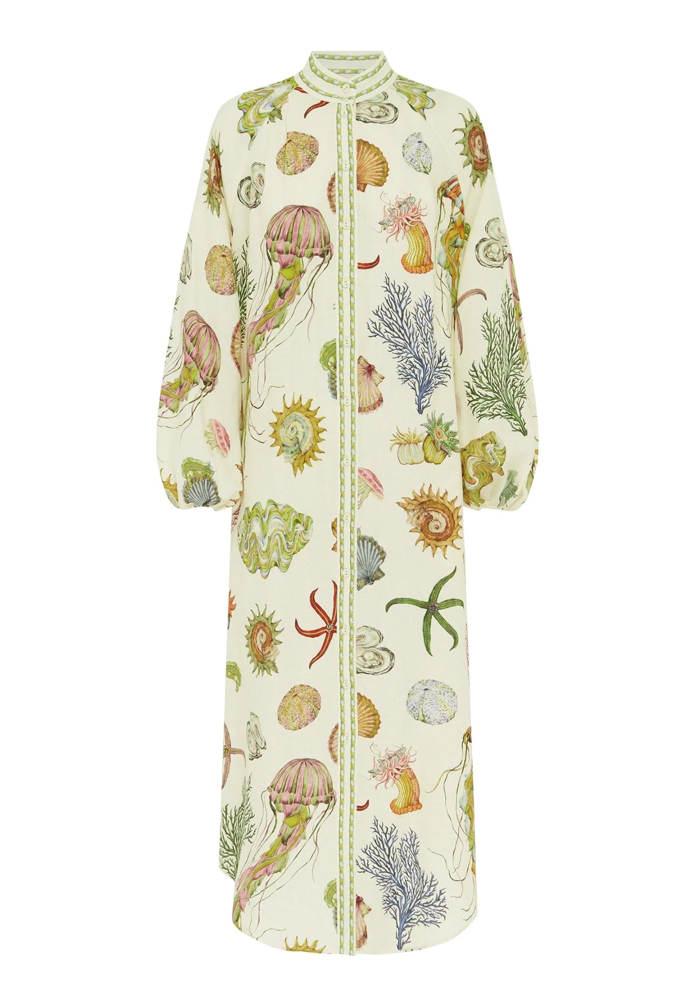Sea House Shirtdress - Cream