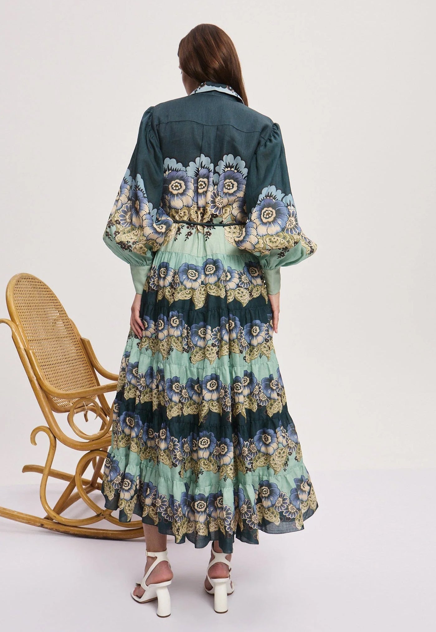Madalena Shirtdress - Blue