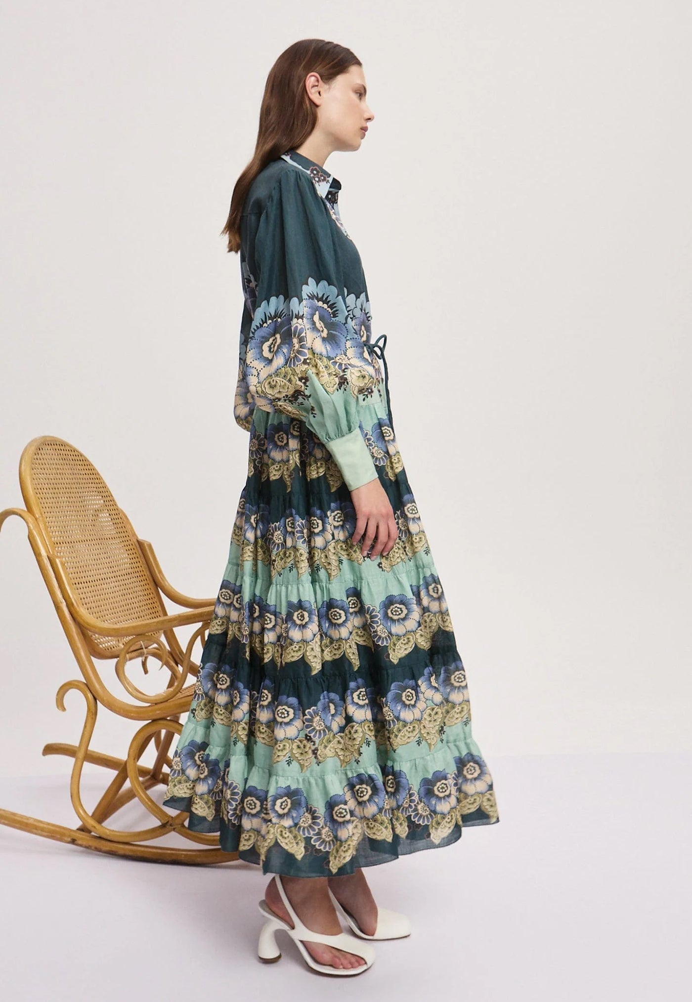 Madalena Shirtdress - Blue