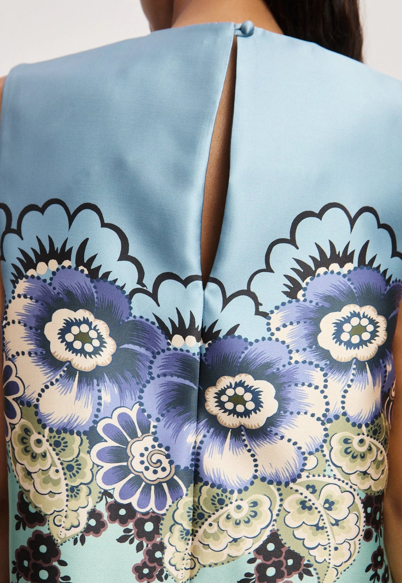 Madalena Mini Dress - Blue