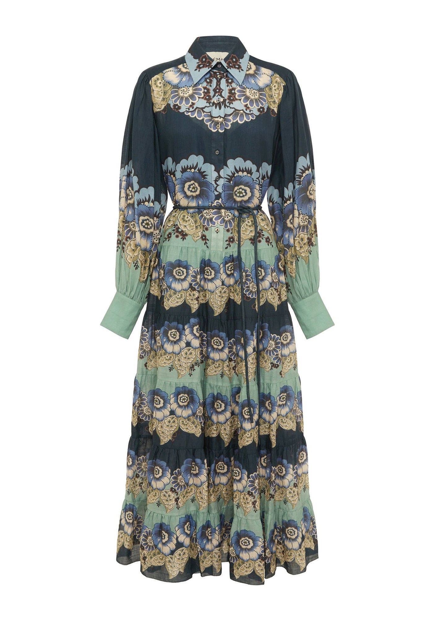 Madalena Shirtdress - Blue