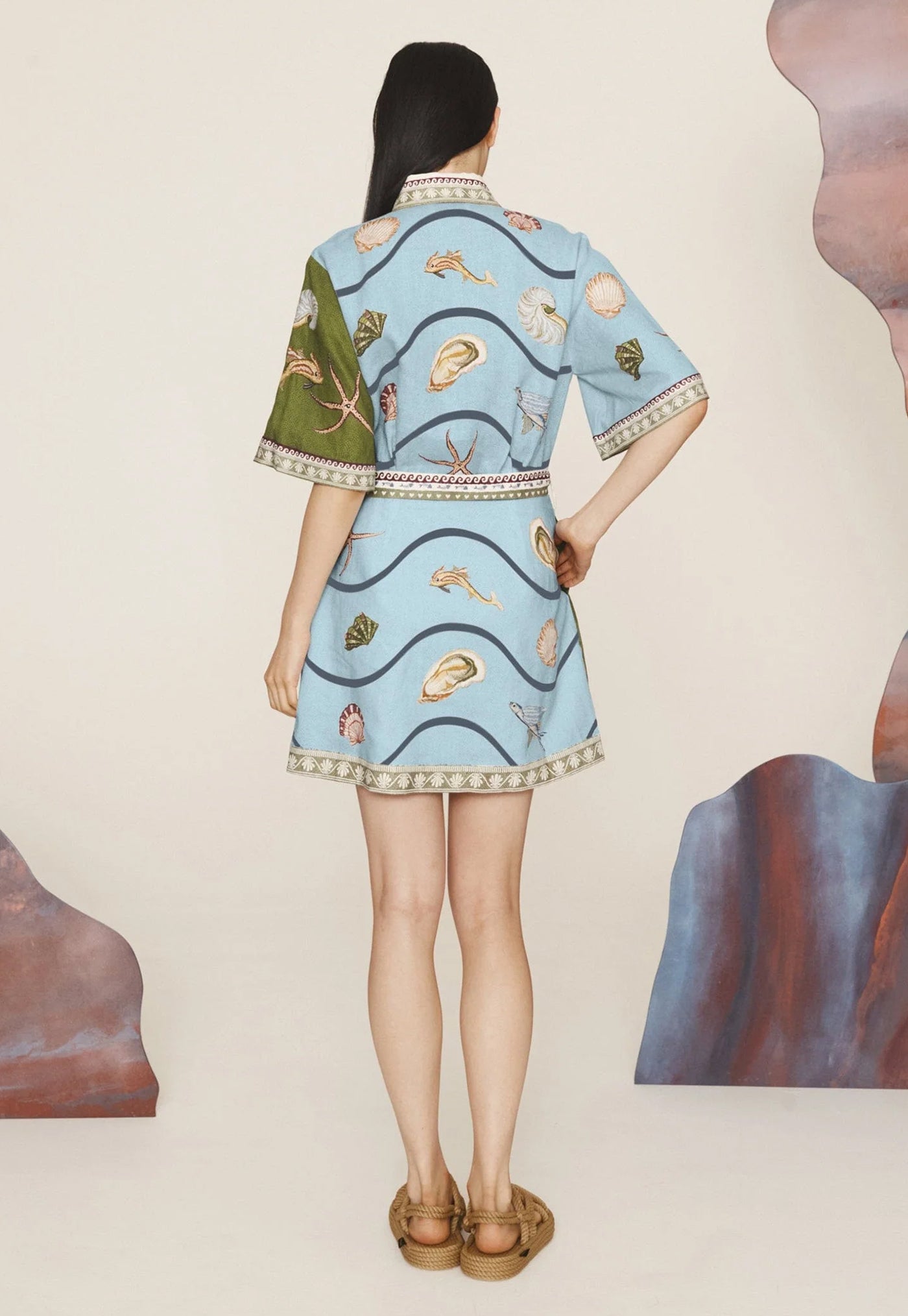 Bath House Mini Dress - Multi