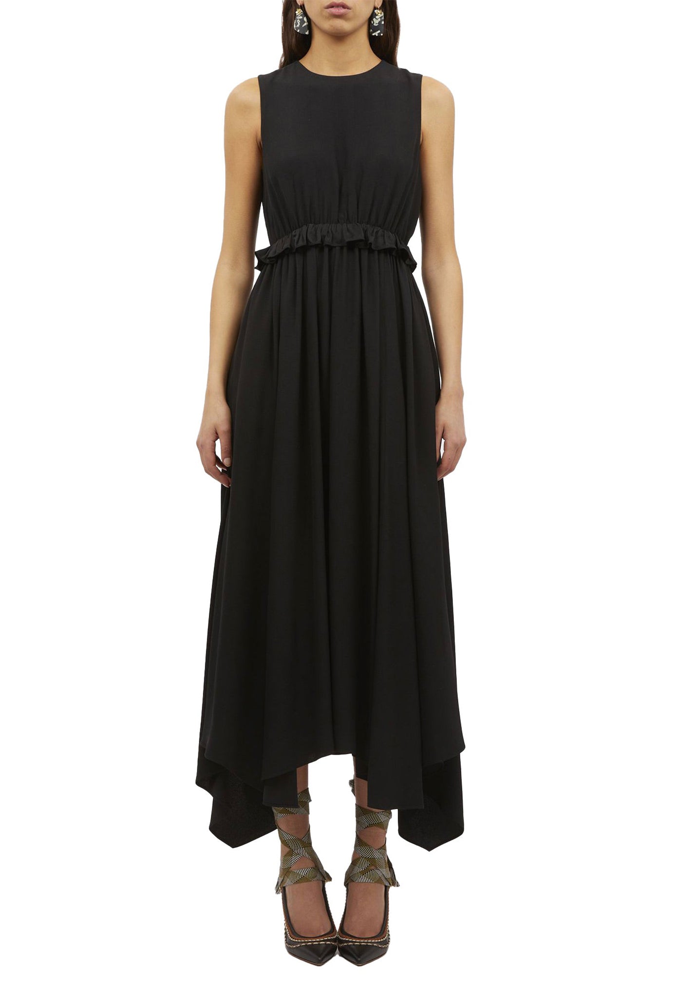 Evita Dress - Noir sold by Angel Divine