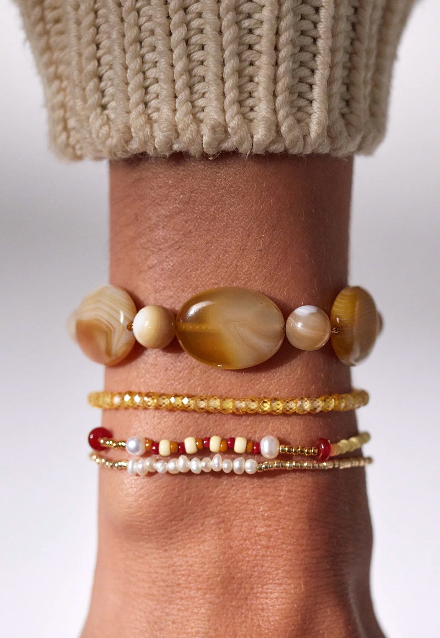 Tan Line Bracelet - Citrus