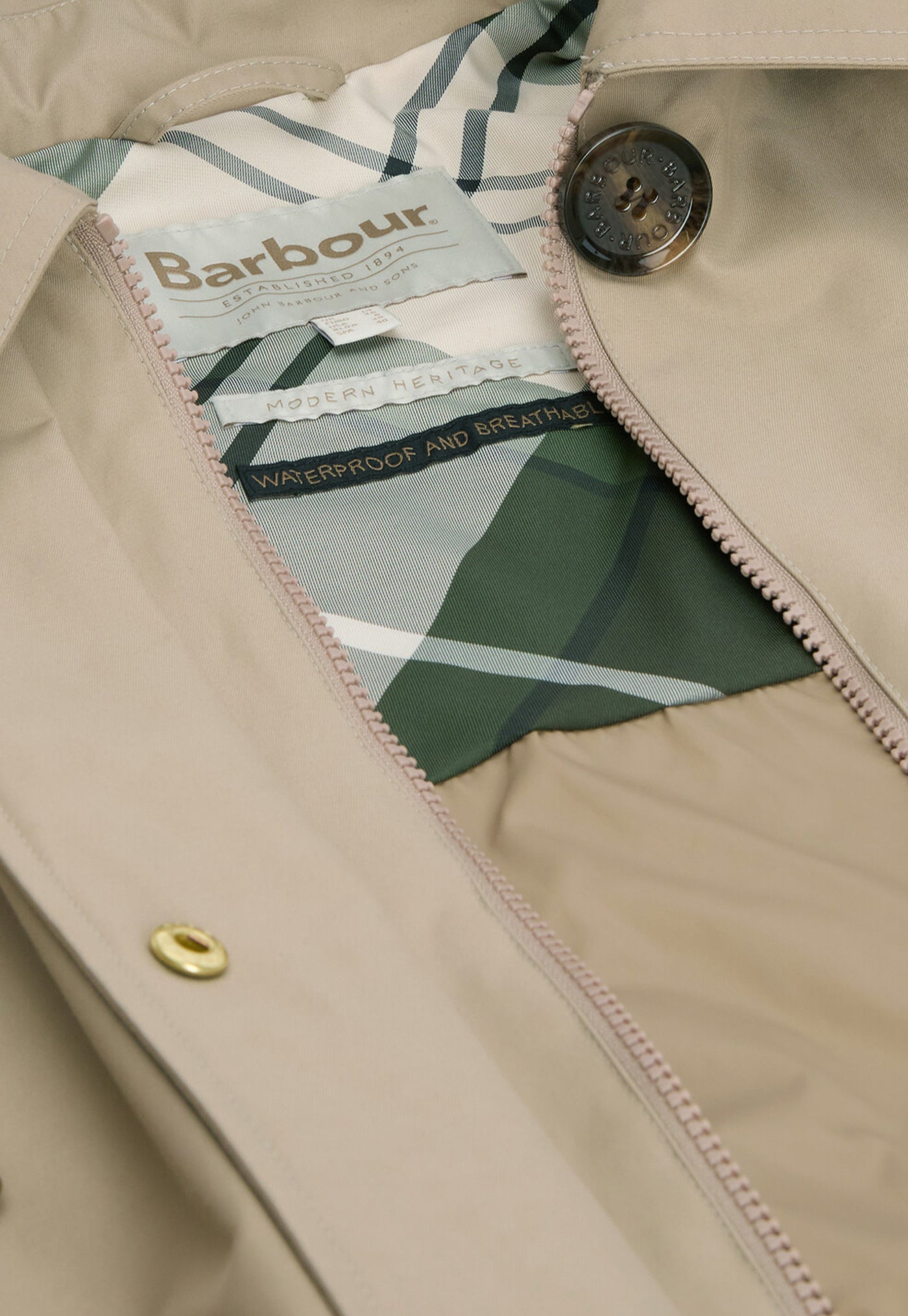 Bronagh Waterproof Jacket - Honey/Ancient Poplar