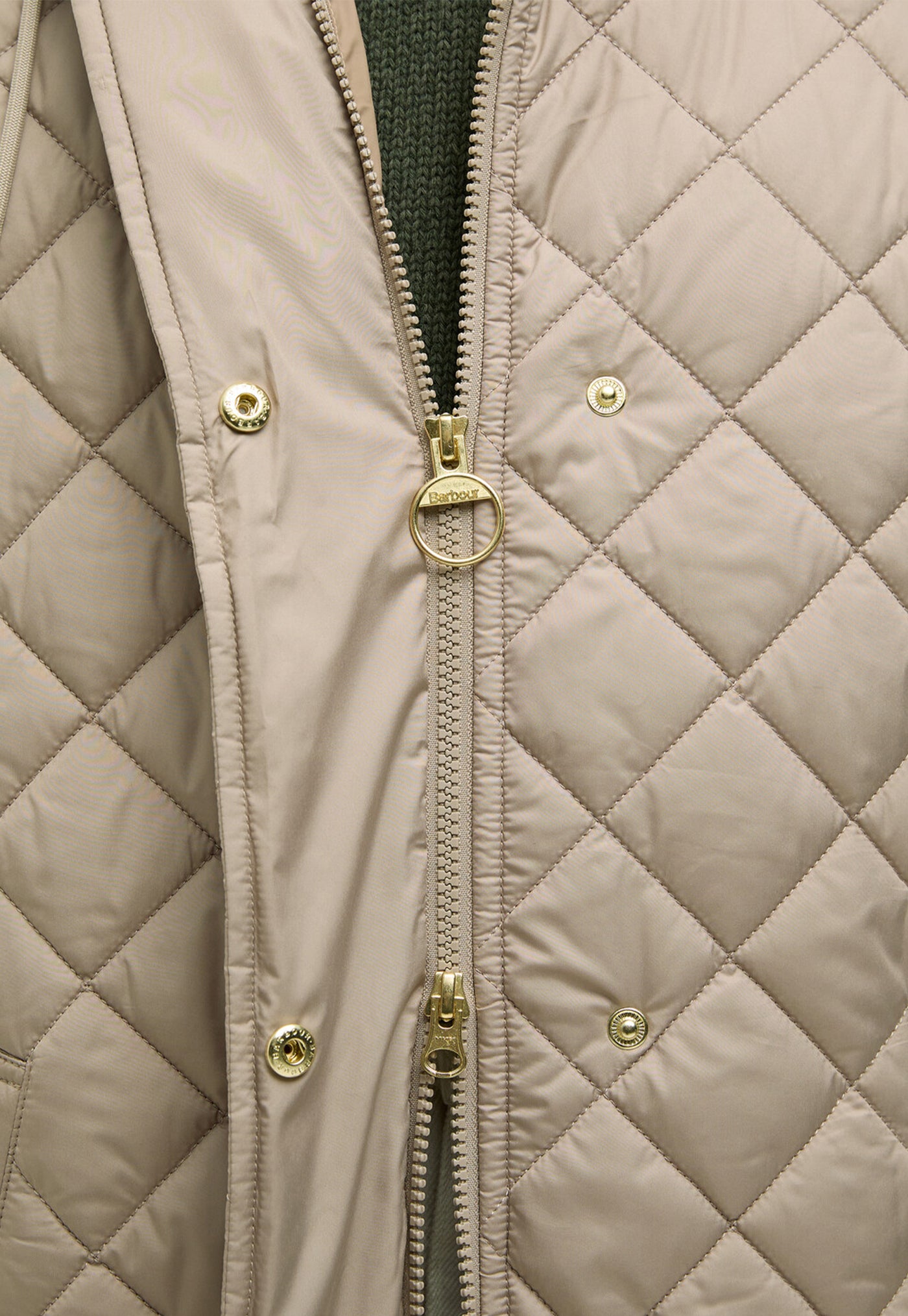 Cara Quilted Jacket - Honey/Ancient Poplar
