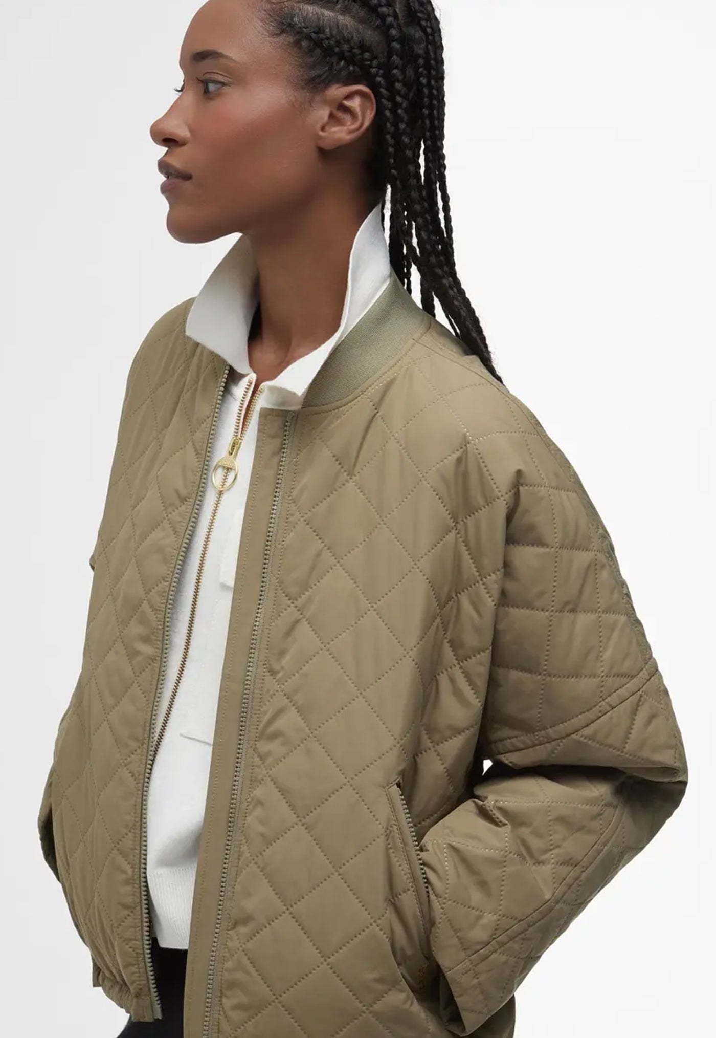 Emlyn Quilted Jacket - Green/Ancient