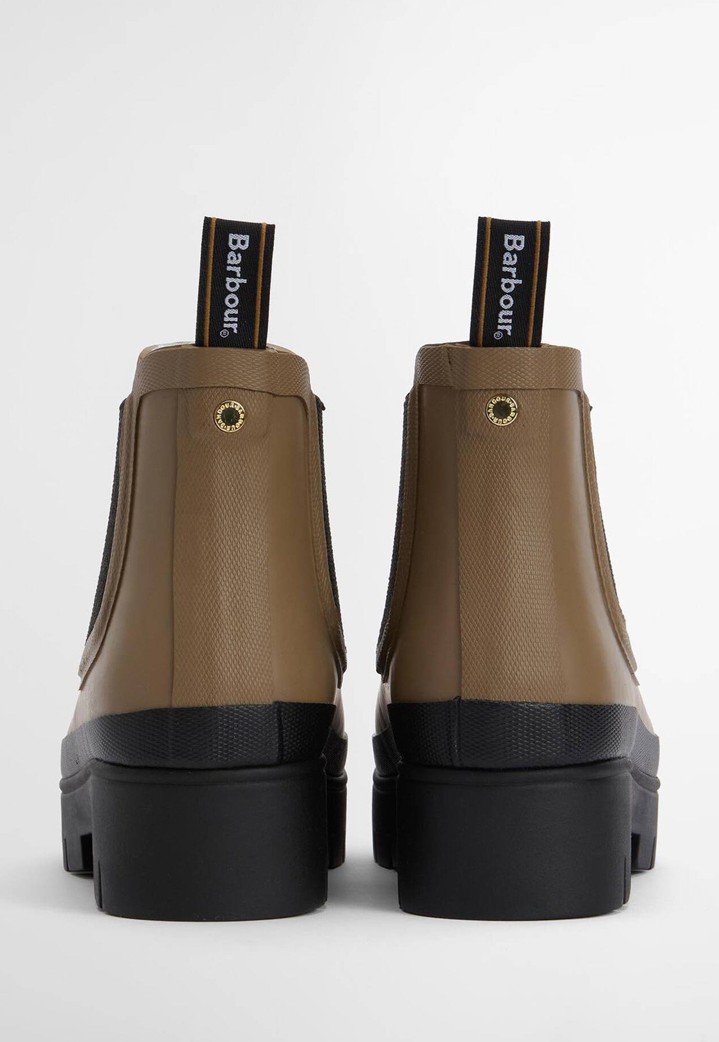Halton Chelsea Welly - Military Brown/Black