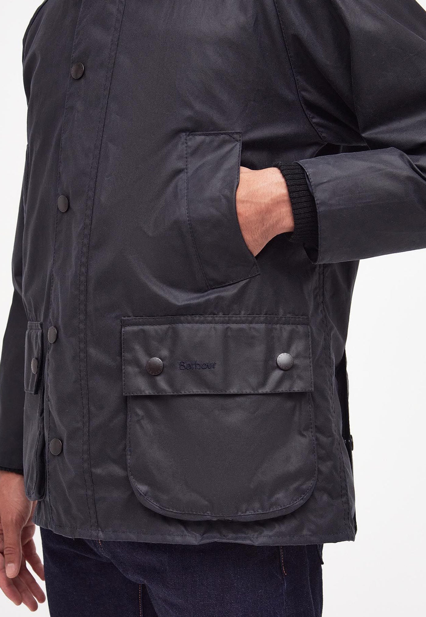 Men's Bedale Wax Jacket - Navy