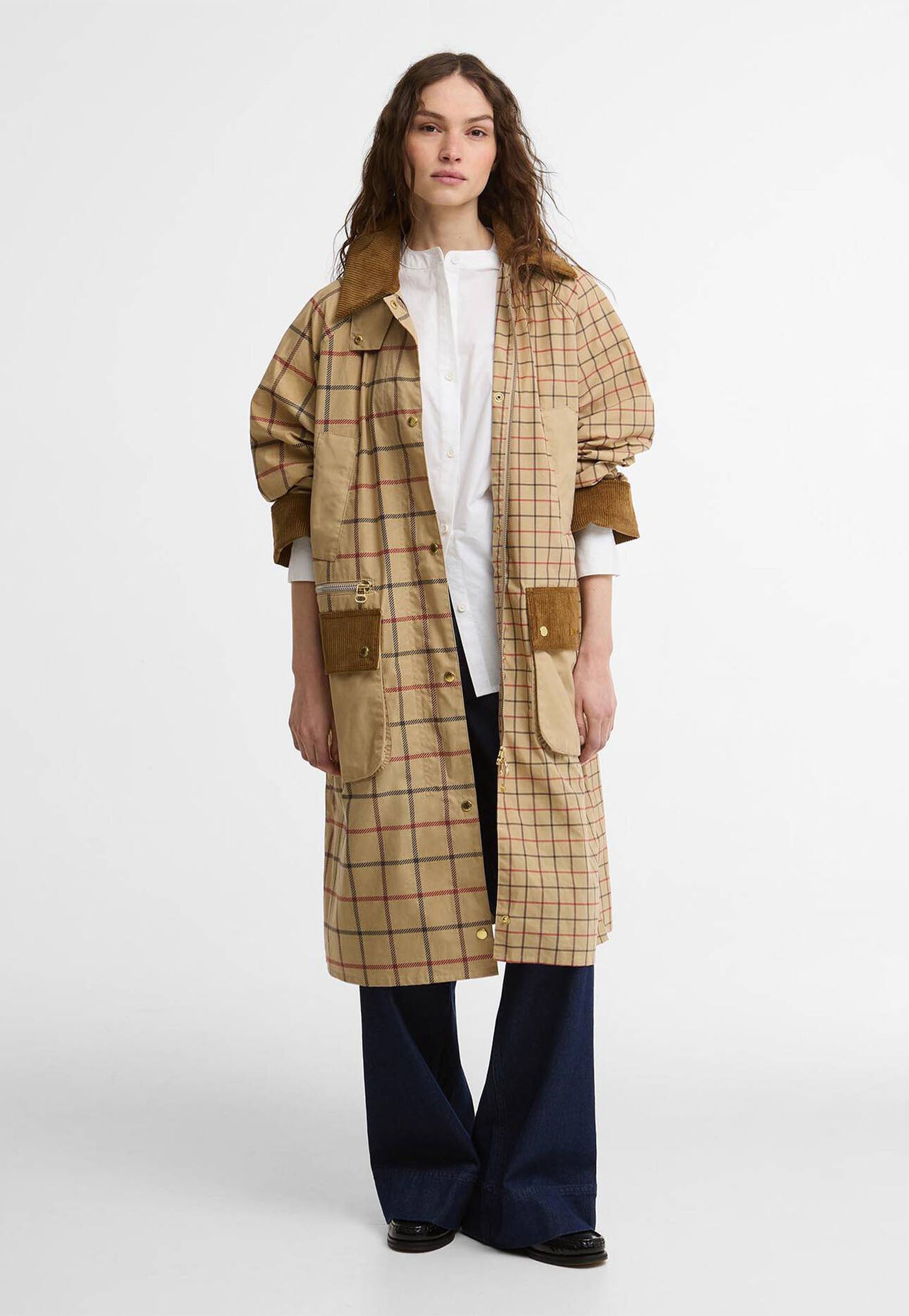 Hollington Check Casual Jacket - Beige Tattersall