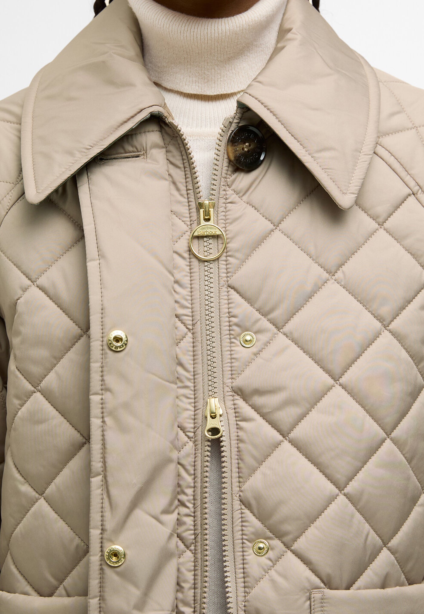 Laoise Quilted Jacket - Honey/Ancient Poplar