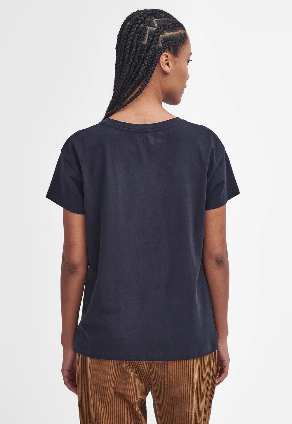 Northumberland Classic T-Shirt - Navy/White