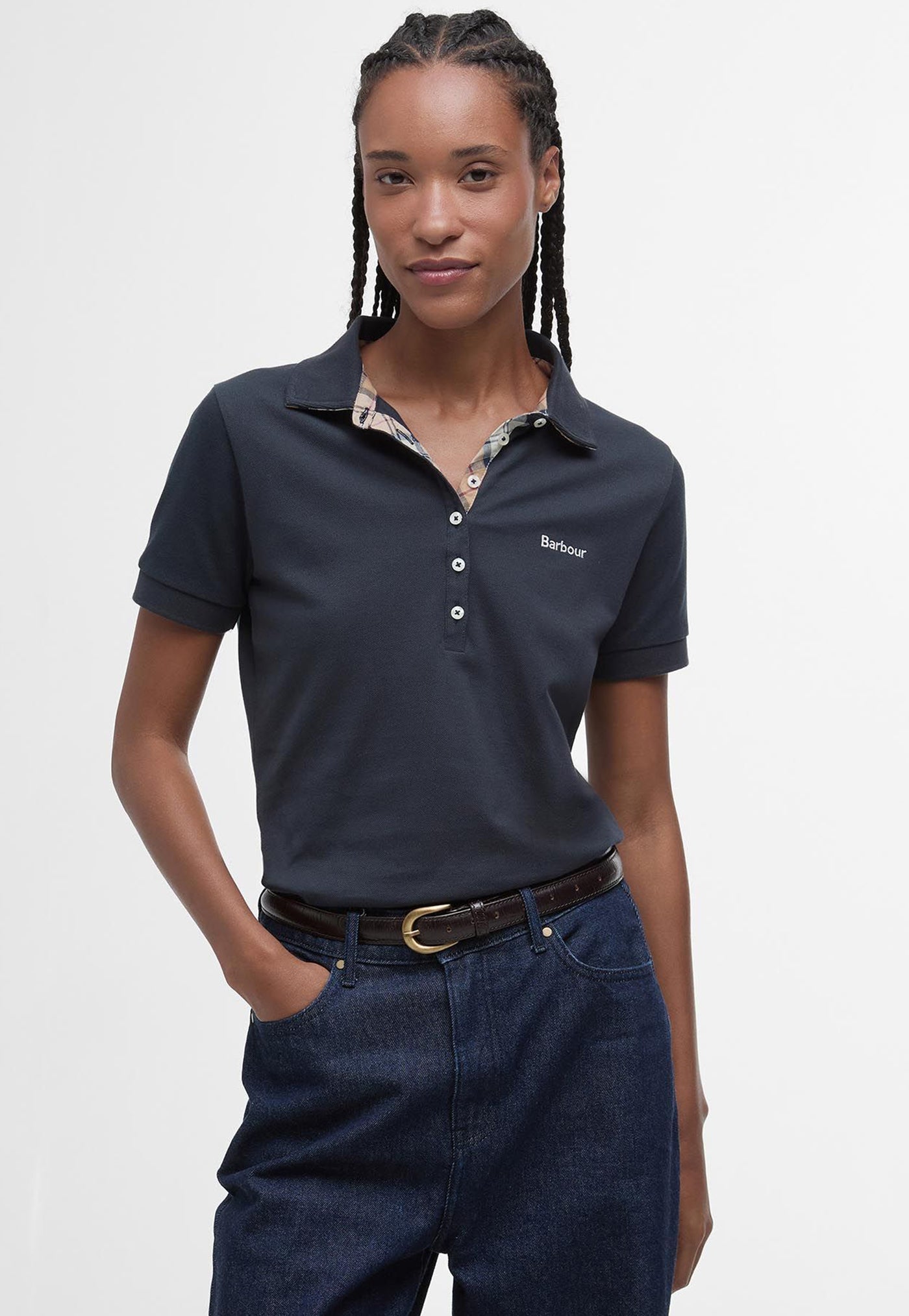 Portsdown Top - Navy/Hessian